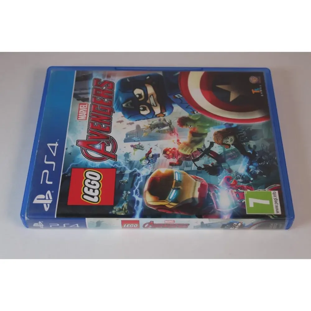 LEGO Marvel's Avengers PS4 (Sony PlayStation 4, 2016) Authentic, tested/works